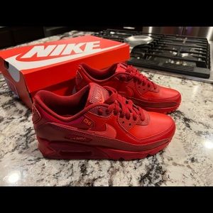Nike airmax 90 crimson red Chicago men 6.5 women 8